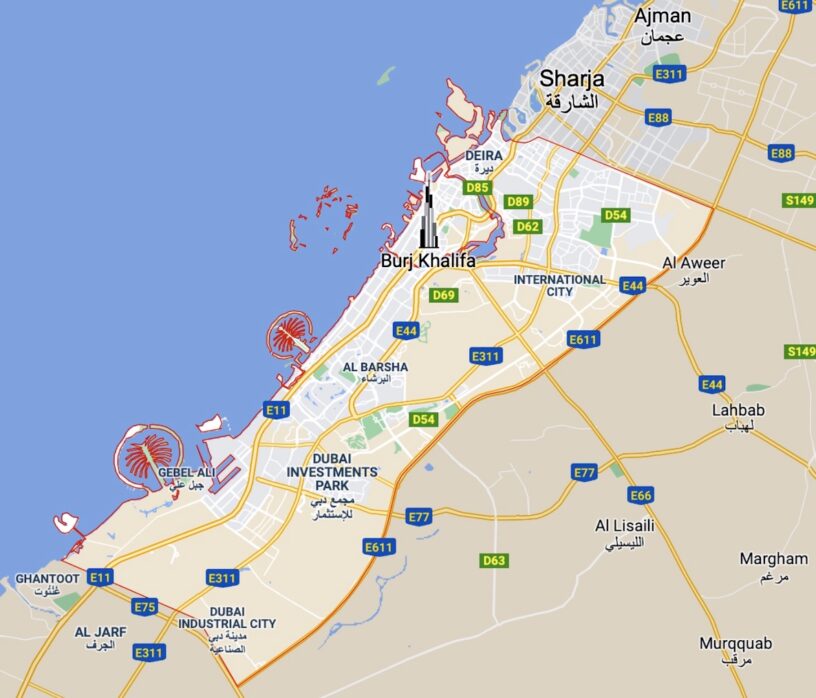 Dubai-Google-Maps