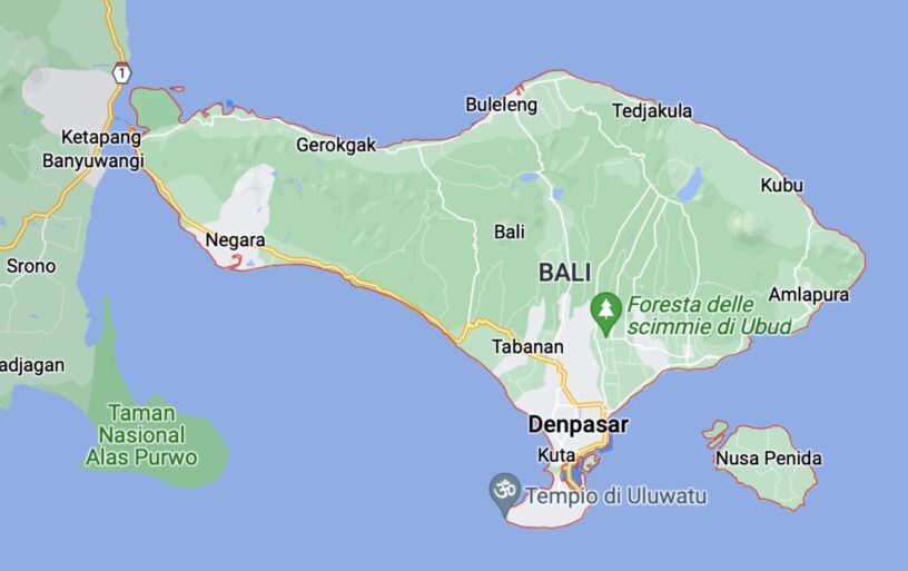 Bali-Google-Maps