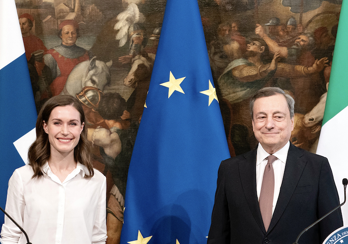 presidente-Draghi-presidente-Finlandia-Sanna-Marin